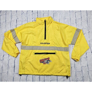 Walt Disney World SIZE M Marathon Weekend 2013 Jacket Yellow Hooded Pullover